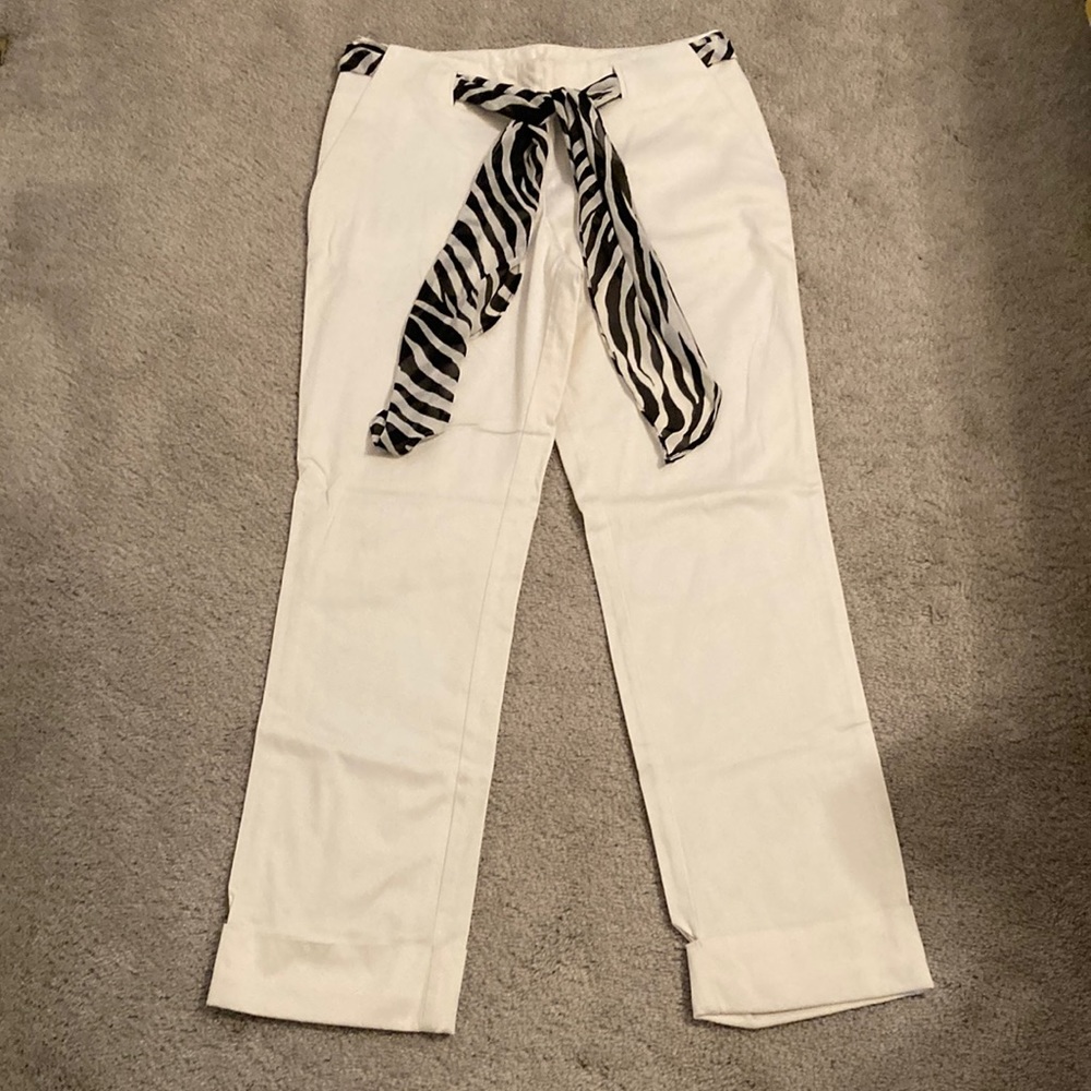 NY&CO Winter White Pants-NWOT